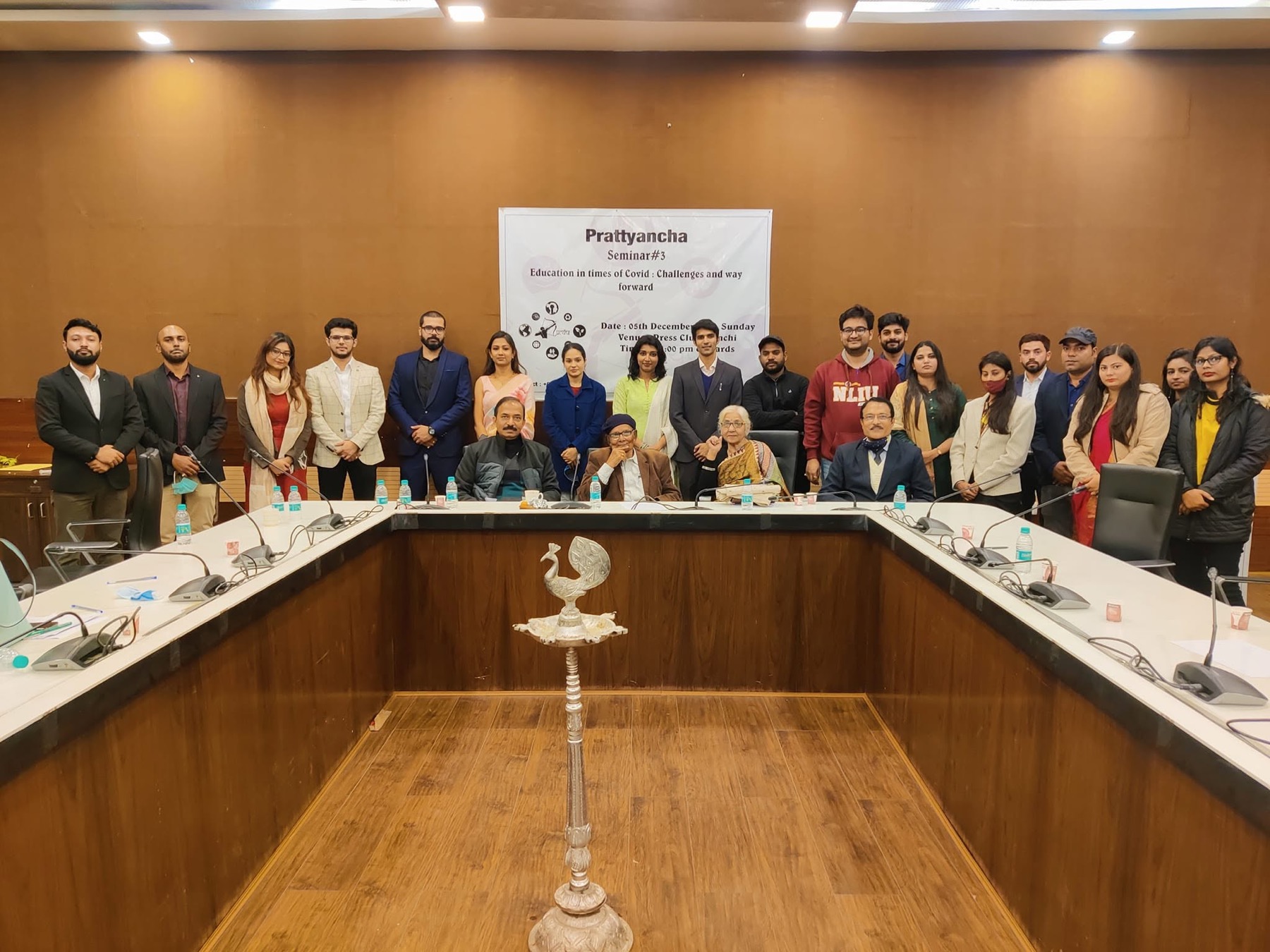Prattyancha seminar gathering with participants and speakers