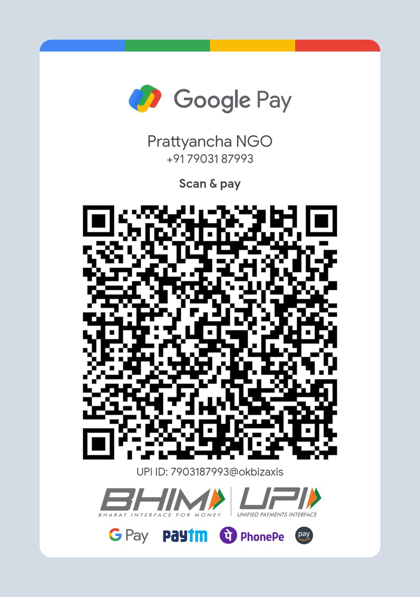 Prattyancha NGO UPI QR code